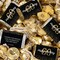 124 Pcs 60th Birthday Candy Party Favors Miniatures & Gold Almond Kisses (1.52 lbs, Approx. 124 Pcs)